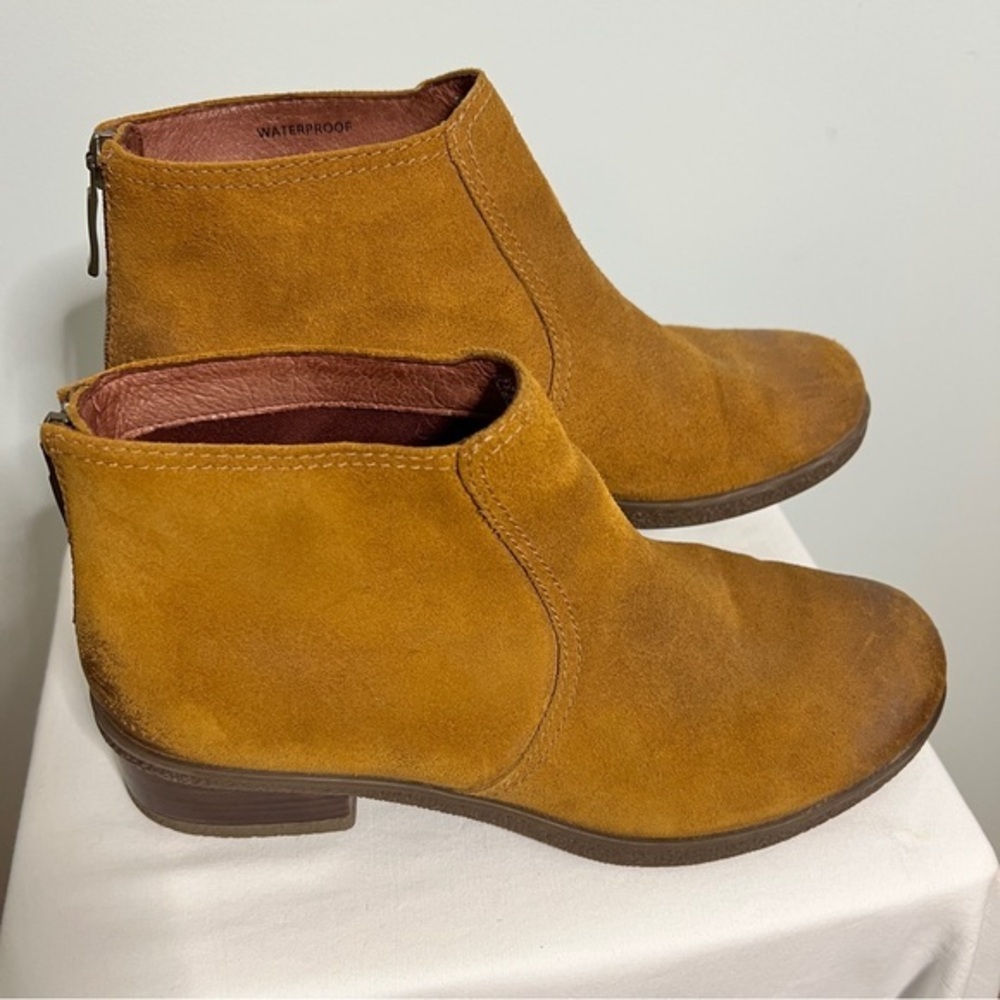 Dansko Waterproof Suede Leather Ankle Boots Size EU 39